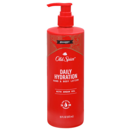 Old Spice Hand & Body Lotion, Swagger, Daily Hydration