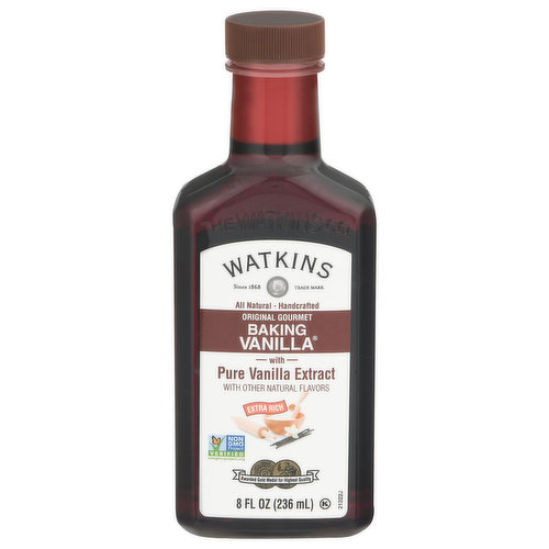 Watkins Baking Vanilla, Original Gourmet