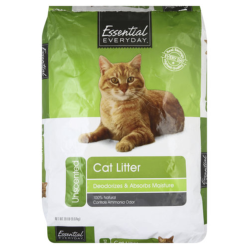 Essential Everyday Cat Litter, Unscented