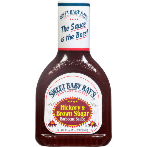 Gluten free. Sweet Baby Ray's gourmet sauces. The sauce is the boss! www.sweetbabyrays.com. Follow us on: Facebook. Twitter. Instagram. Pinterest.
