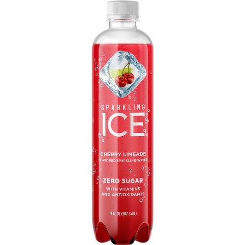 Flavored sparkling water. Antioxidants (Per Bottle): 135 mcg RAE vitamin A. Zero sugar. With vitamins and antioxidants. Low calorie. Caffeine free. (hashtag)sparklingicelife. Please recycle. Empty and replace cap.