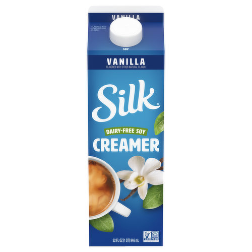Silk Soy Creamer, Dairy-Free, Vanilla