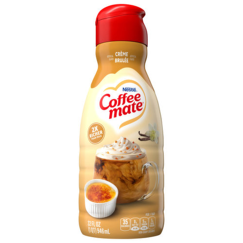 Coffee-Mate Creamer, Creme Brulee, Non-Dairy