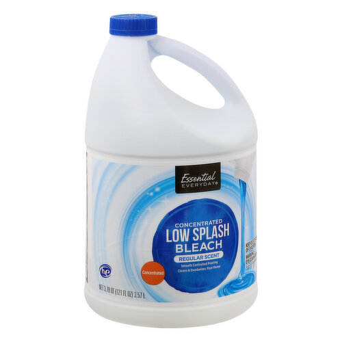 Essential Everyday Bleach, Low Splash, Regular Scent, Concentrated