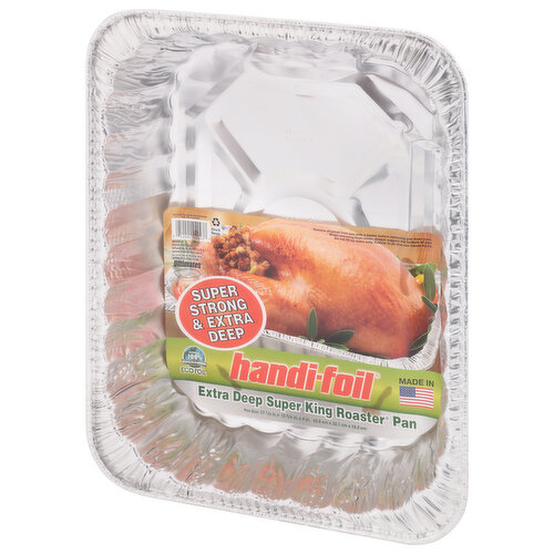 Handi-Foil Extra Deep Super King Poultry Pan