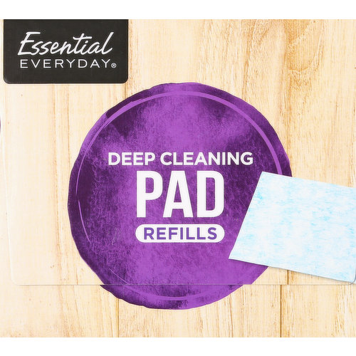 Essential Everyday Cleaning Pads, Thick Disposable, Refills, Deep Cleaning