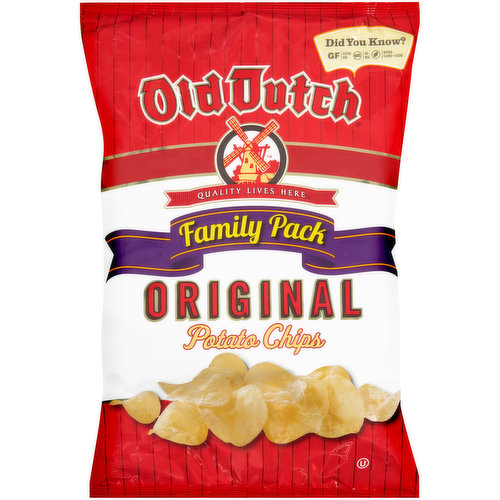 Old Dutch Foods Family Pack Original Potato Chips