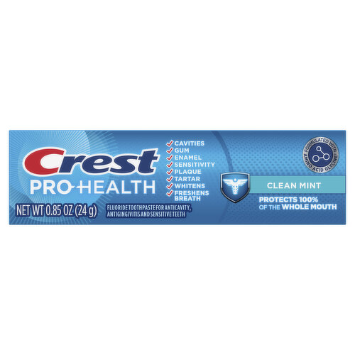 Crest Pro Health Crest Pro-Health Clean Mint Toothpaste (0.85oz)