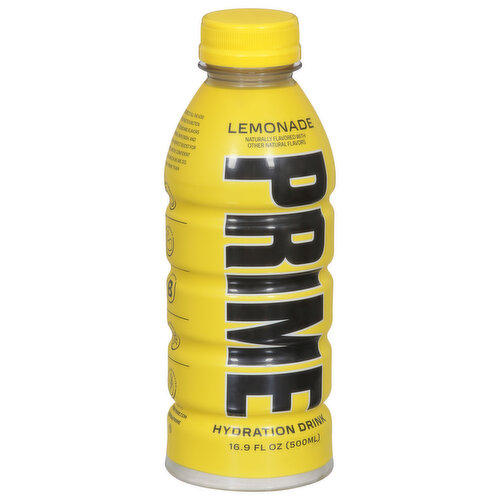 Prime Hydration Drink, Lemonade - 16.9 fl oz