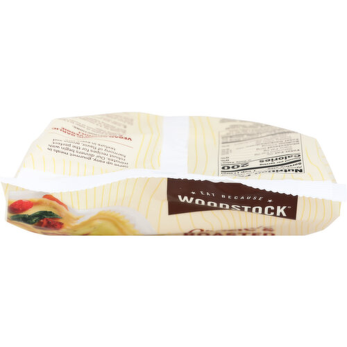 Woodstock Ravioli, Organic, Garlic & Roasted Veggie