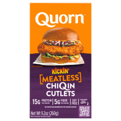 Quorn Chiqin Cutlets, Kickin' Meatless