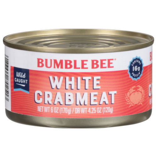 Bumble Bee Crabmeat, White