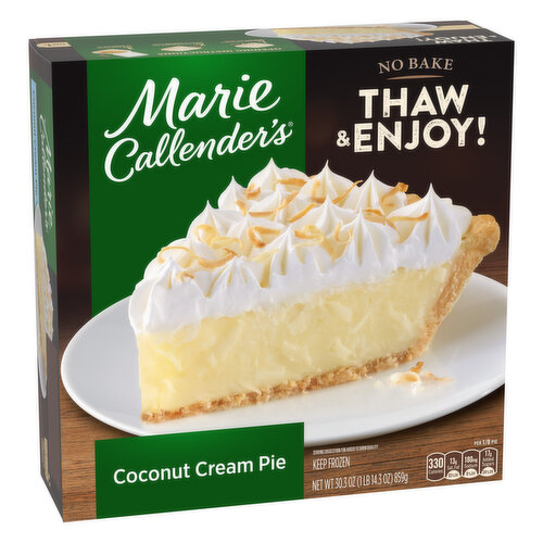 Marie Callender's Coconut Cream Pie Frozen Dessert