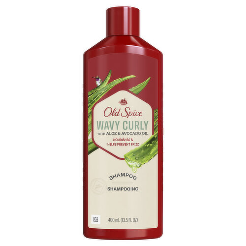 Old Spice Old Spice Wavy Curly Hair Shampoo for Men, 13.5oz