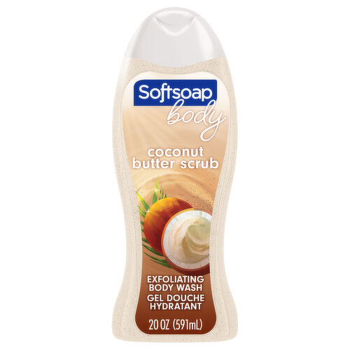 Softsoap Body Scrub Exfoliating Body Wash