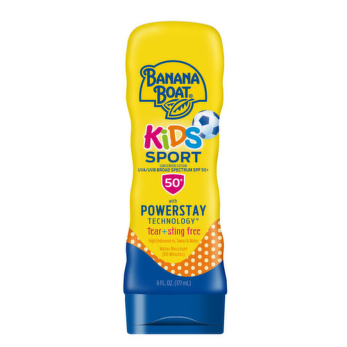 Banana Boat Kids Broad Spectrum Sunscreen Lotion SPF 50