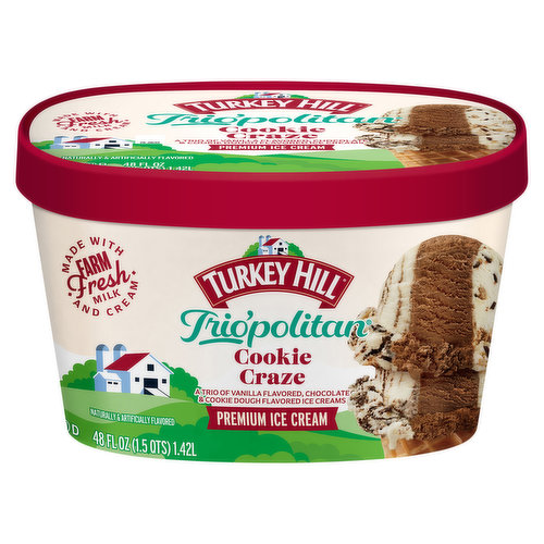 At Turkey Hill, we make family moments delicious. We use quality ingredients to make our premium ice cream. Because life, like ice cream, should be joyful and sweet.