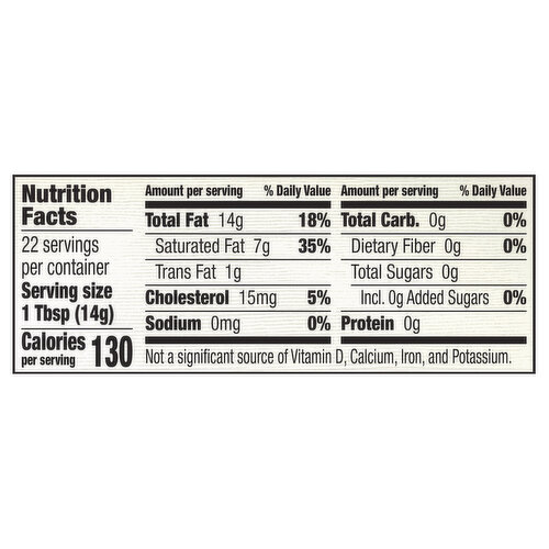 Epic Rendered Grass-Fed Plain Beef Tallow