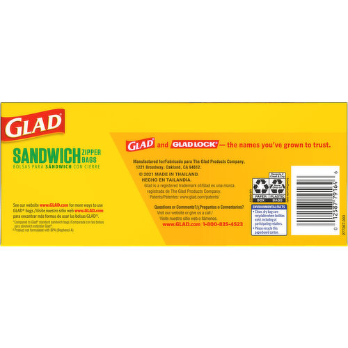 Glad Sandwich Bags