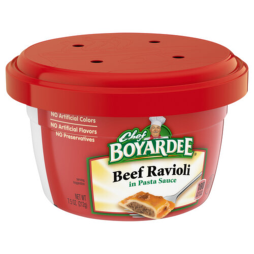 Chef Boyardee Beef Ravioli in Pasta Sauce