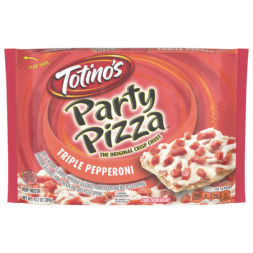 Totino's Party Pizza, Triple Pepperoni