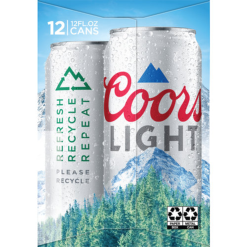 COORS LIGHT METAL SOLO CUPS