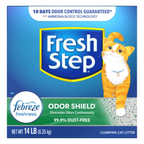 Fresh Step Ordor Shield Clumping Cat Litter