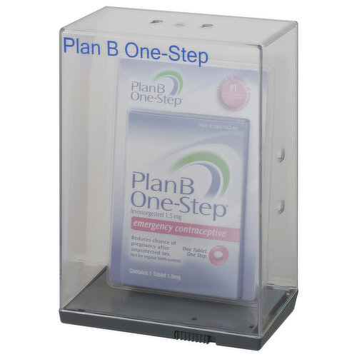 Plan B - Plan B, One-Step - Emergency Contraceptive, 1.5 mg, Tablet, Shop