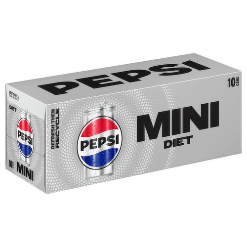 Pepsi Diet Soda, Diet, Mini