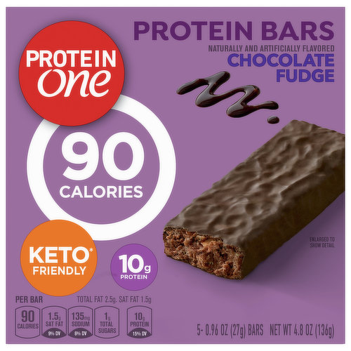 Protein One Protein Bars, Chocolate Fudge