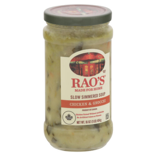 Rao's Soup, Slow Simmered, Chicken Noodle - 16 oz