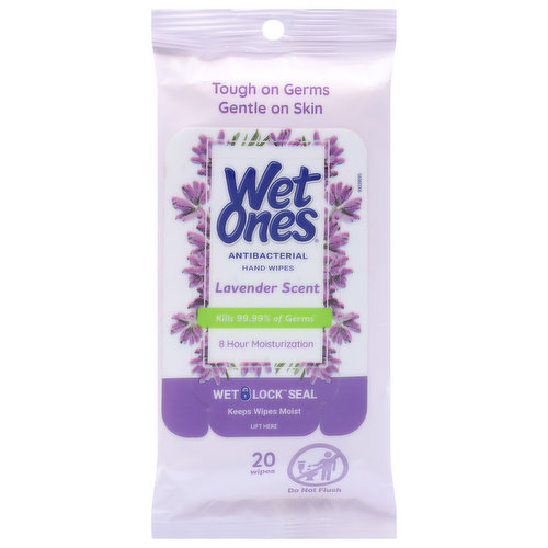Wet Ones Hand Wipes, Lavender Scent, Antibacterial