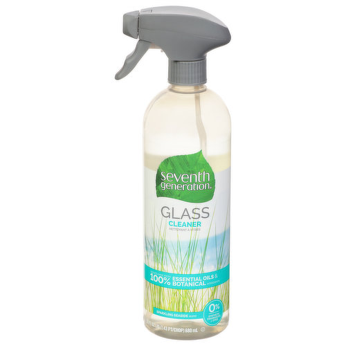 Seventh Generation Glass Cleaner, Sparkling Seaside