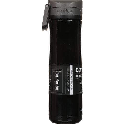 Contigo Vacuum-Insulated Stainless Steel Water Bottle with Quick