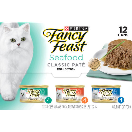 fancy feast seafood classic pate