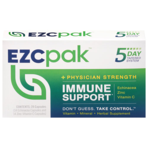 EZC Pak Immune Support, Physician Strength, Capsules
