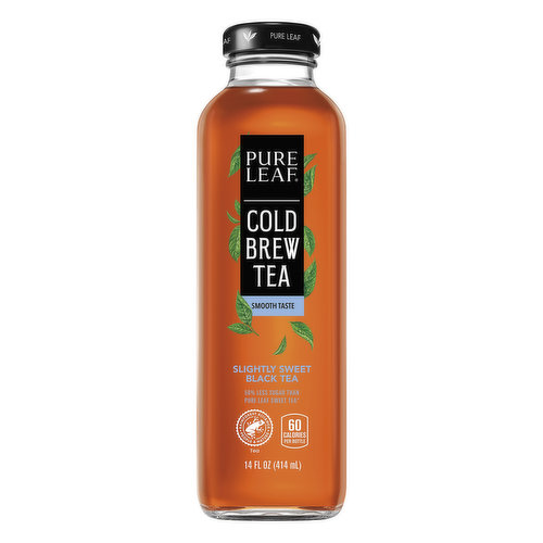 Pure Leaf Black Tea, Slightly Sweet, Cold Brew