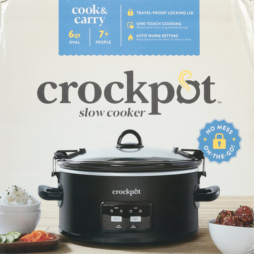 Crock-Pot 7 qt. Cook & Carry Slow Cooker