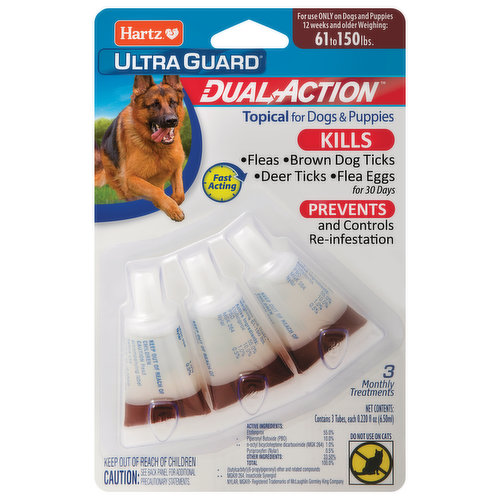 Hartz Ultra Guard Topical, Dual Action