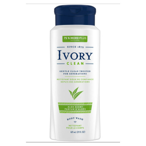 Ivory Clean Aloe Body Wash 