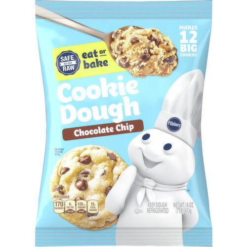 Pillsbury Chocolate Chip Cookie Dough