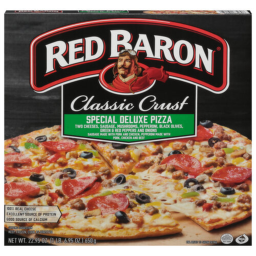 Red Baron Pizza, Classic Crust, Special Deluxe