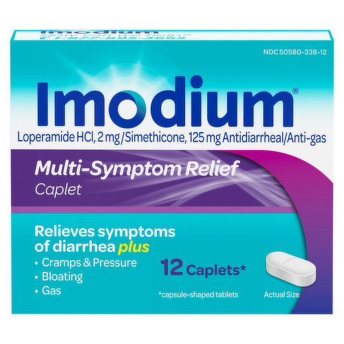 Imodium Multi-Symptom Relief, Caplets