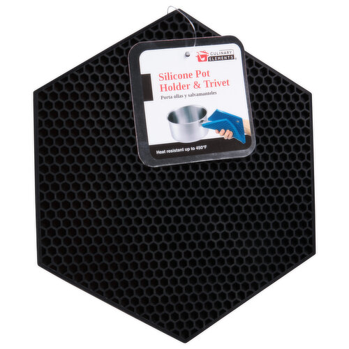 Flp 6069 Pot Holder & Trivet, Silicone