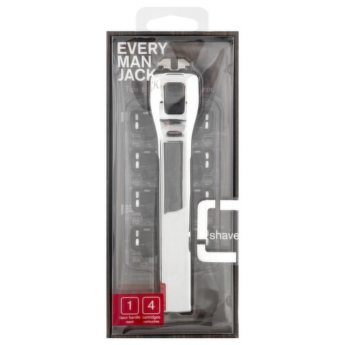 Every Man Jack Manual Razor, Six Blades