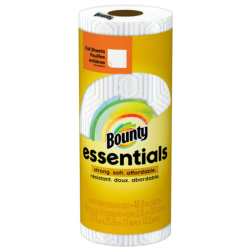 Bounty Paper Towels, 2-Ply, Essentials