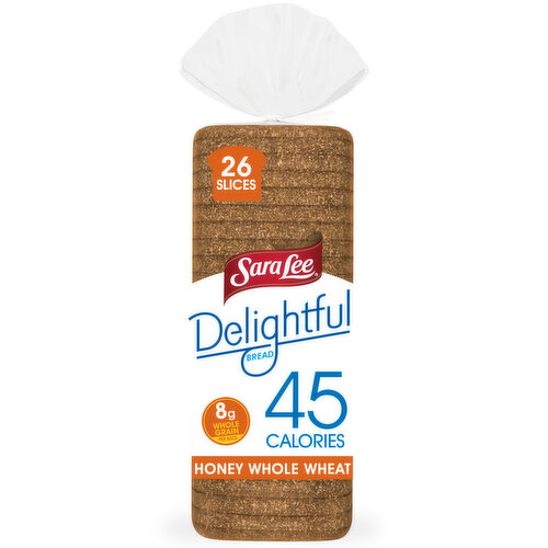 Sara Lee Honey Sliced Bread Wheat Bread, 20 oz