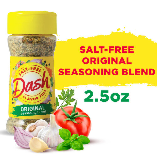 Dash Lemon Pepper Salt Free Seasoning Blend-2.5 oz.