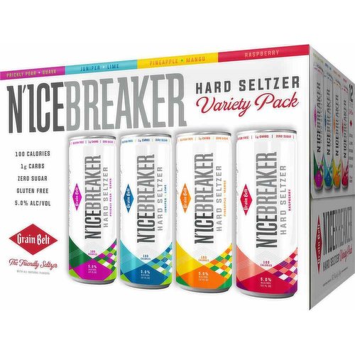 Grain Belt Hard Seltzer N'Icebreaker Variety