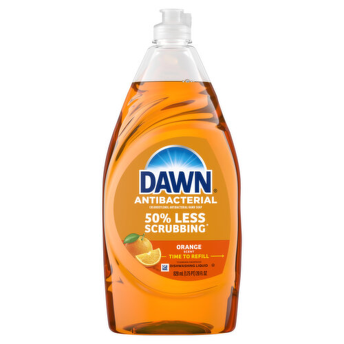 Dawn Ultra Dawn Ultra Antibacterial Hand Soap, Orange, 28 Fl Oz